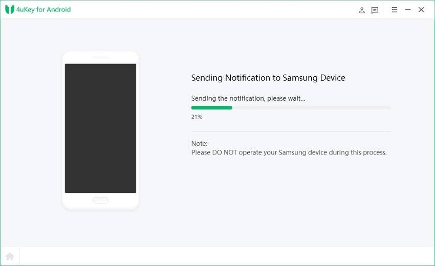 sending notification tenorshare 4ukey for android