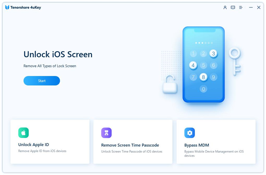iPhone scherm - 4uKey