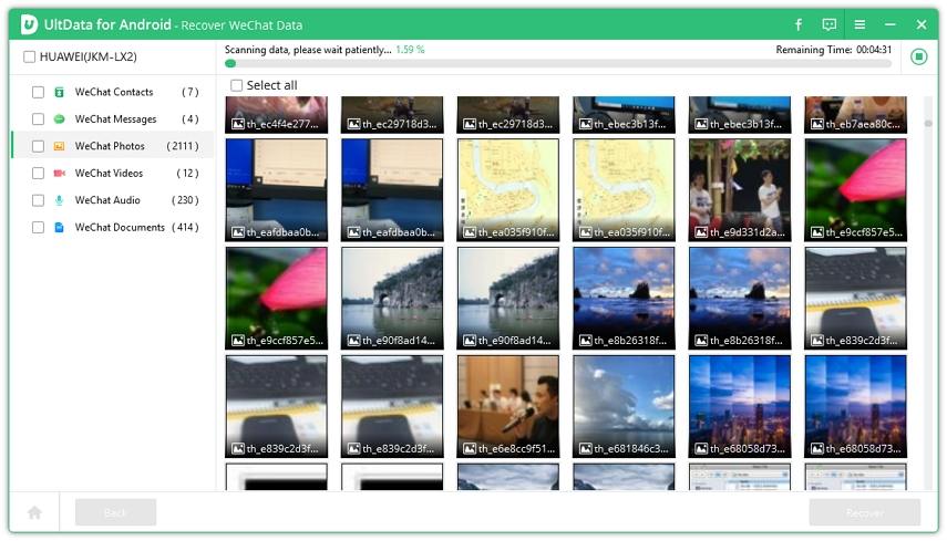 recover wechat history