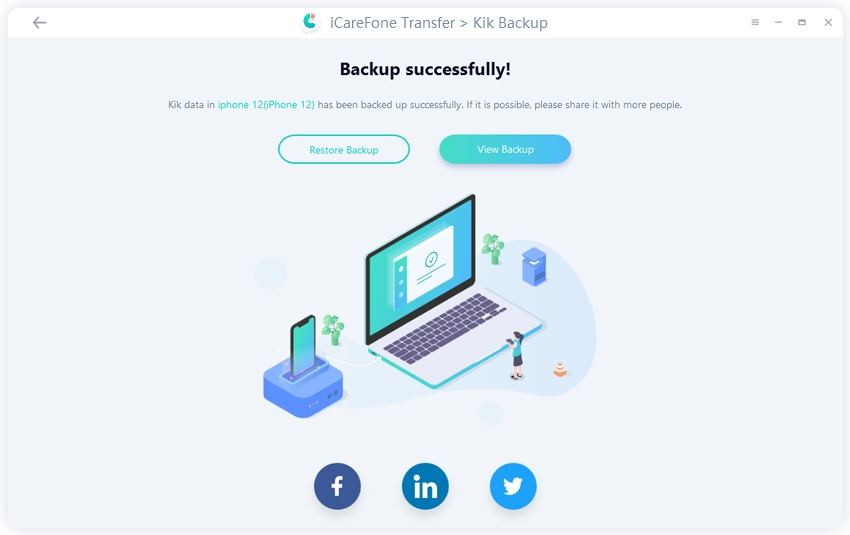 Maak met succes een back-up van de kikgegevens - gids