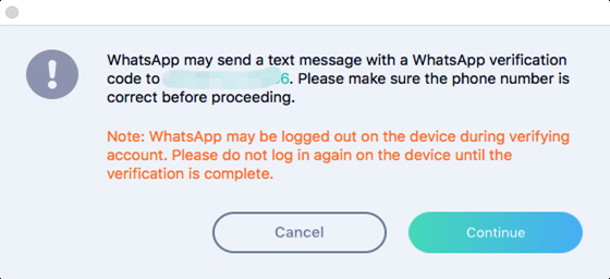confirm to back up whatsapp backup file on android