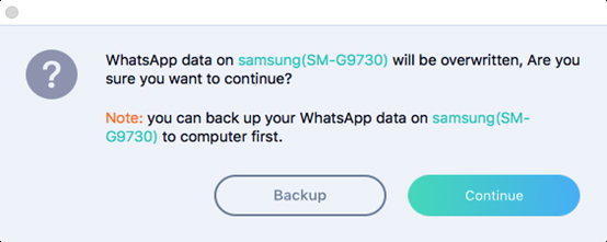 whatsapp data on samsung overwritten - guide