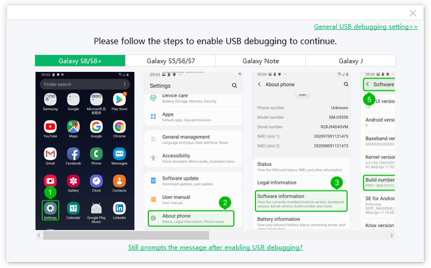 Tenorshare ReiBoot for Android enable samsung/galaxy usb debugging