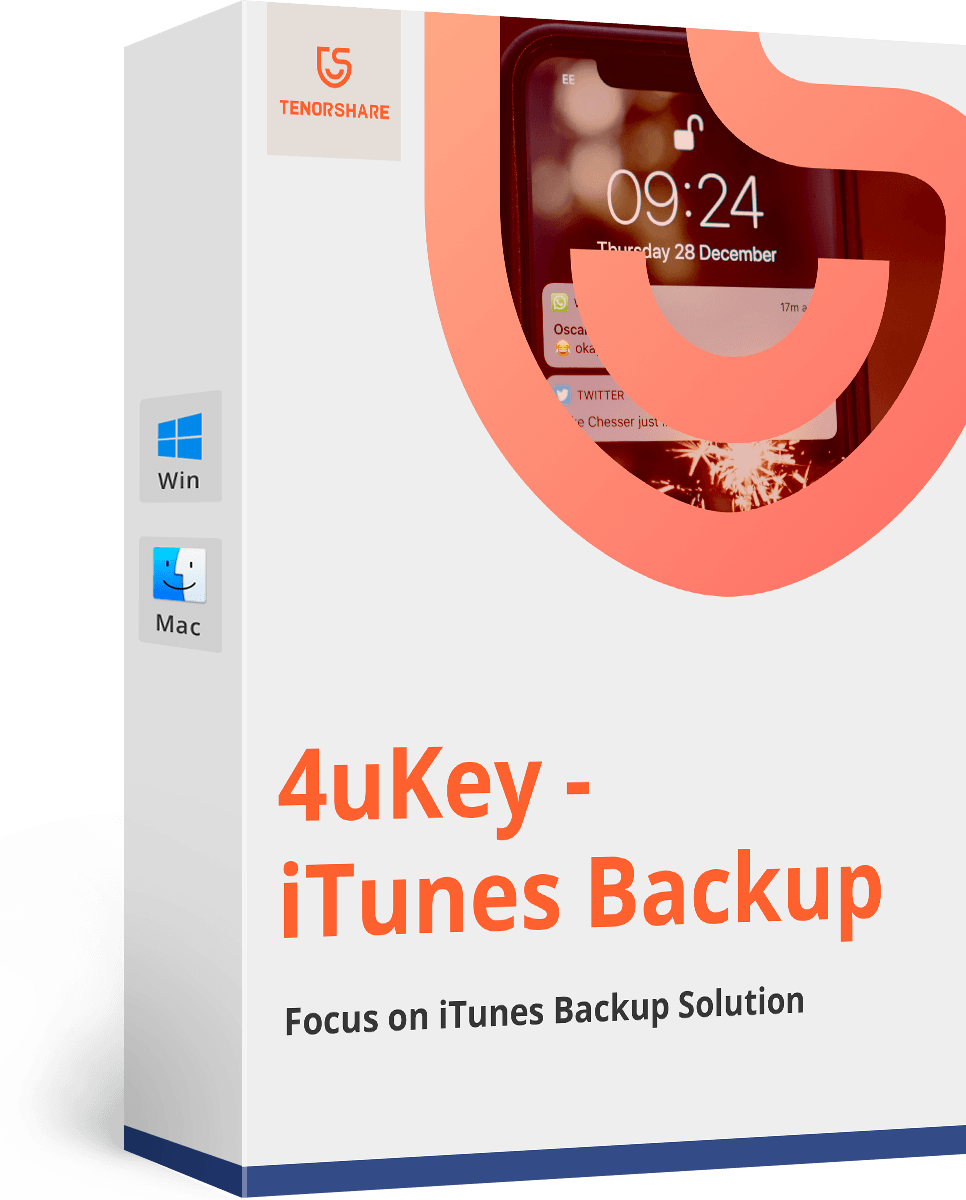 Tenorshare 4uKey - iTunes Backup (Mac)