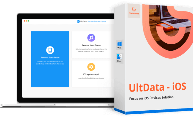 Gegevensherstelbox voor UltData iphone 2
