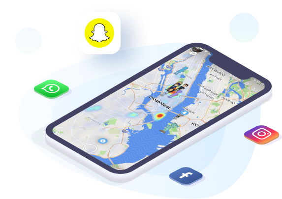 fake location on social media