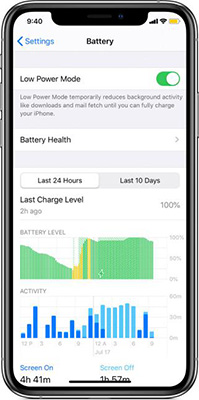 turn on low power mode