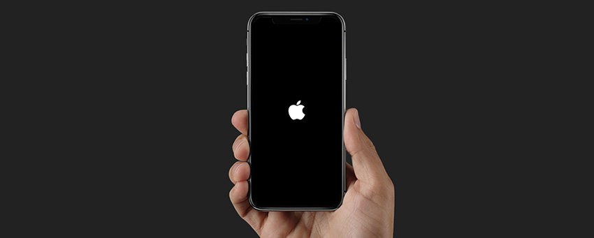 why iphone stuck on apple logo