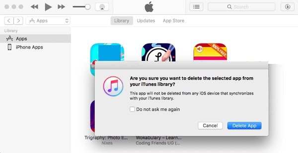 how to delete apps on iphone