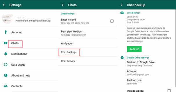 hoe WhatsApp over te zetten van iPhone naar iPhone