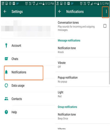 oppo whatsapp melding probleem