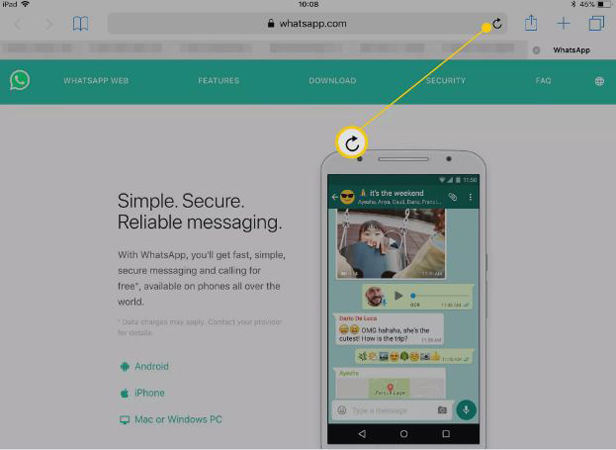 is er whatsapp voor ipad